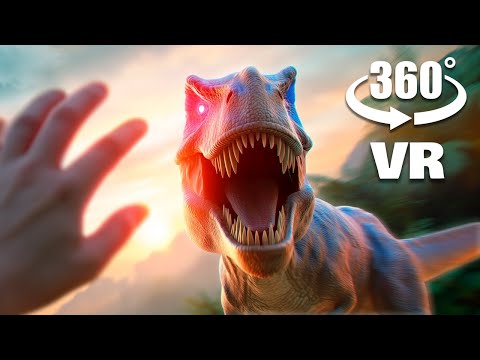 You're in Jurassic World 360° VR