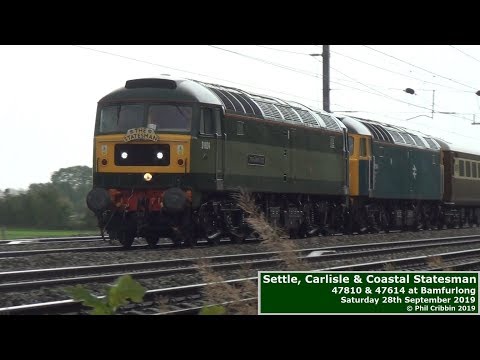 47810 & 47614 at Bamfurlong - 28th September 2019