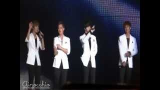 [FANCAM]HD 120818 MBLAQ The BLAQ% Tour In Taipei - Talk(shoet ver.)