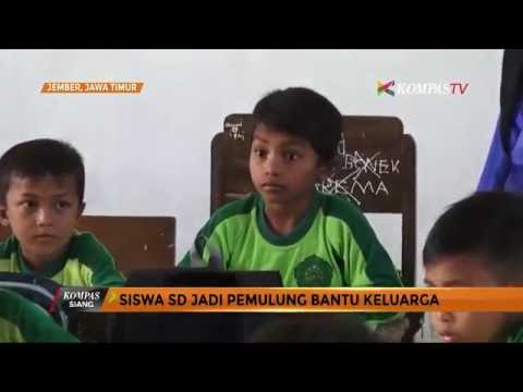 Siswa SD Jadi Pemulung Bantu Keluarga