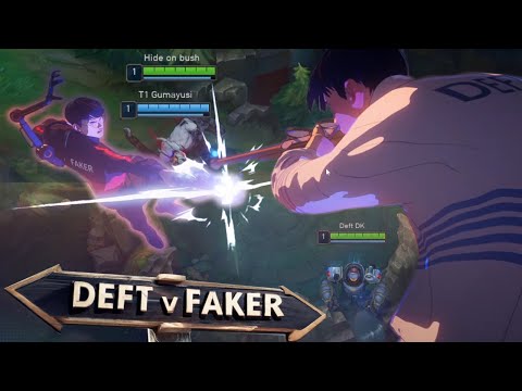 Deft vs Faker in Support Matchup ft. Gumayusi - Best of LoL Stream Highlights (Translated)
