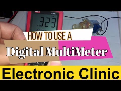 How to use a Multimeter to measure ac dc voltages, resistance, continuity, current and short circuit Video