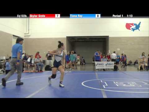 FILA Cadet 65 kg / 143.25 lbs. - Skylar Grote vs. Tiana Roy