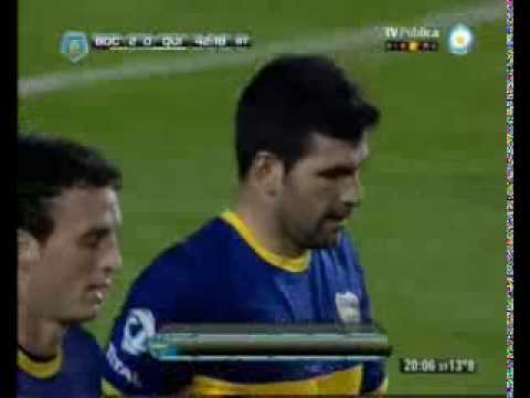 Boca 2   Quilmes 0 Gigliotti
