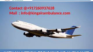 Most Affordable King Air Ambulance Service in Lucknow and Varanasi