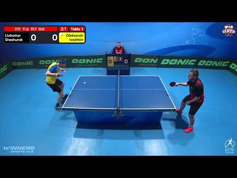 23:30 Liubomyr Sheshurak 3-1 Oleksandr Ivashkin West 5 WIN CUP 05.12.2022 | TABLE TENNIS WINCUP