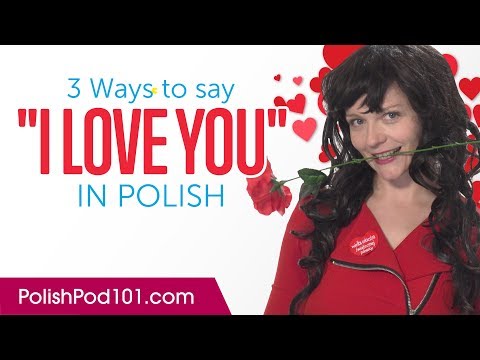 YouTube video about: How do you say I love you in poland?