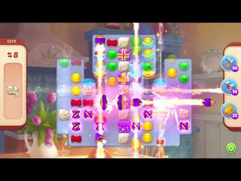 Homescapes 1219 Level - 14 moves - NO BooSTERS