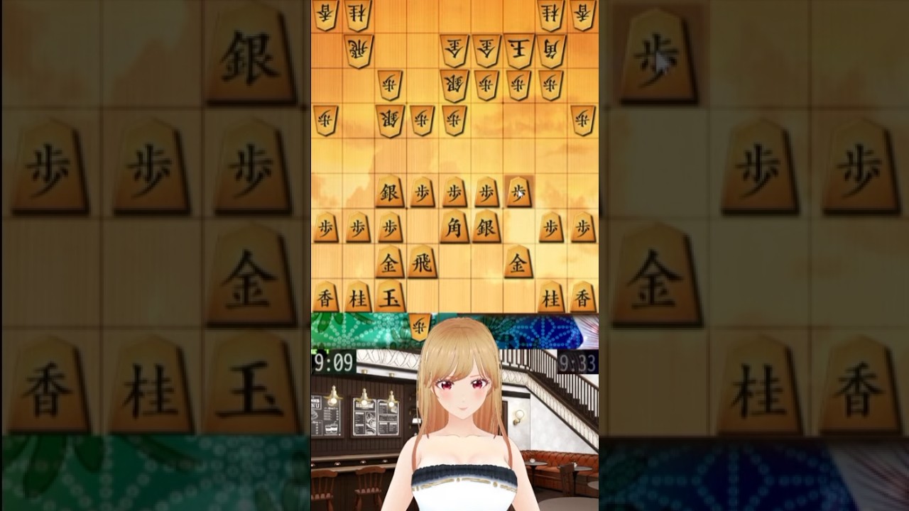 Lxiaile @ Vtuber de Shogi i Chess en ladino | Sistema Miori °949:左四間飛車 | 将棋(+チェス)配信