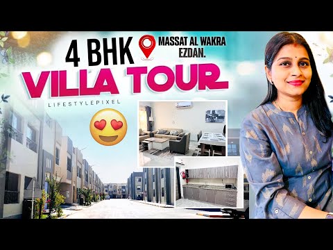 Fully furnished 4bhk Villa Tour || Massat Wakra || @lifestylepixel♾️