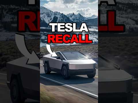 Why Tesla RECALLS All Cybertrucks 😬 #shorts