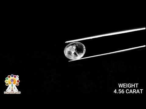 White Sapphire 4.56ct. (Economy) video