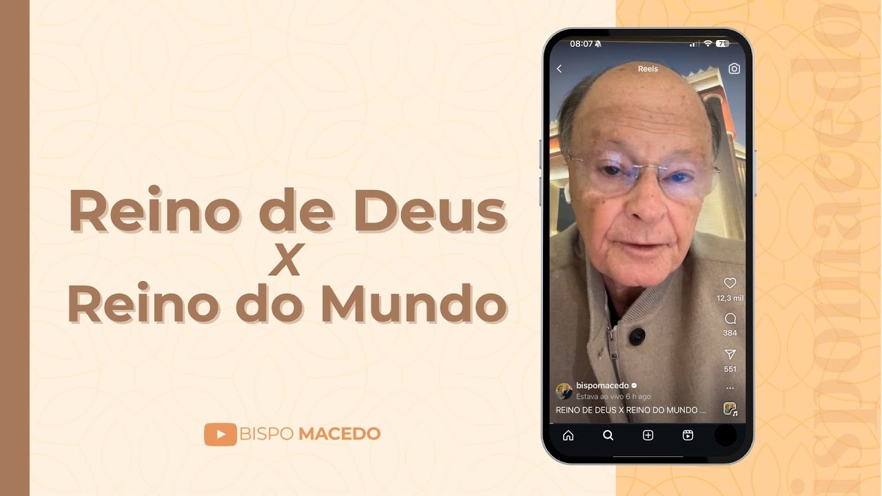 REINO DE DEUS X REINO DO MUNDO.