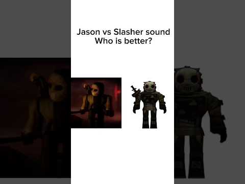 Jason vs Slasher(Sound)!!!😮#jason #slasher #forsaken #shorts #roblox #memes