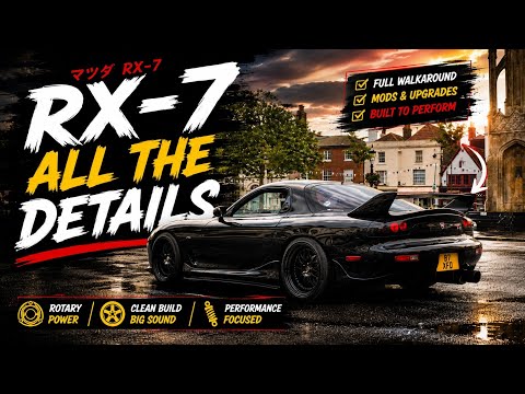 Mazda Rx7 Rotary FD3S Full Walkaround & Modifications Of The Build