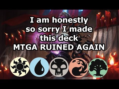 THE LICH MASTERY GOD DECK (Nexus of fate rebirth) - MTG Arena - Standard - Original Deck