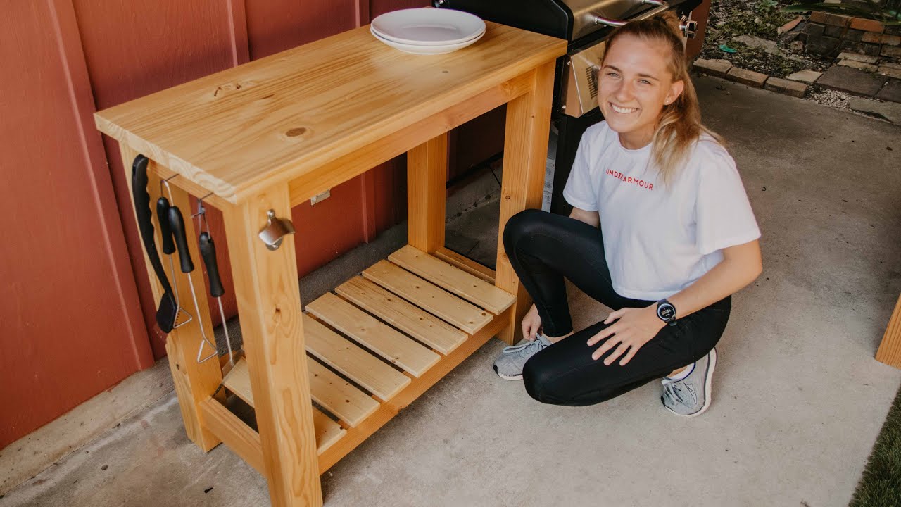 Build This Simple Grill Cart for Your Patio