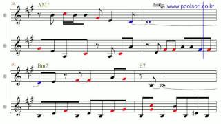 ONE IN A MILLION  - Bb Tenor/Soprano Sax Sheet Music  [ David Sanborn ]