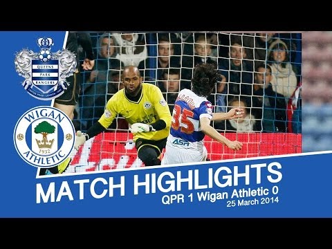 QPR 1 WIGAN ATHLETIC 0 - MATCH HIGHLIGHTS - 25/03/2014