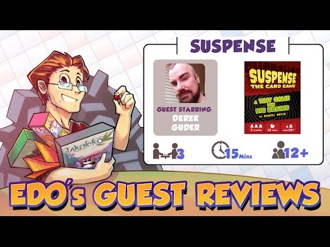 Edo's Suspense Card Game Review (Guest: Derek Guder)