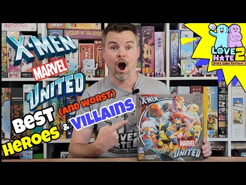 The Best (And the Worst) Heroes & Villains for Marvel X-Men United!!