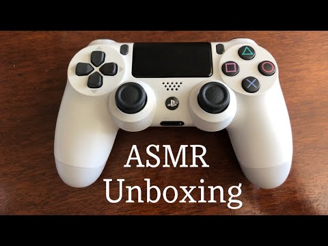 ASMR Unboxing PS4 White Controller