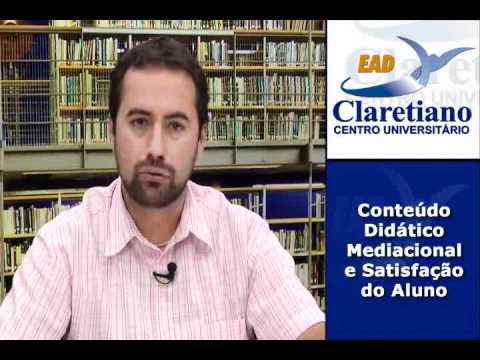 Vídeo 15 Conteúdo Didático Mediacional e Satisfacao do Aluno