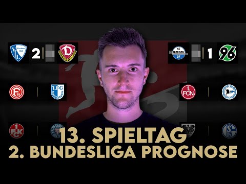 2. Bundesliga Prognose | 13. Spieltag Tipps & Vorschau | 2025/26