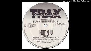 DJ Duke Presents Black Rhythms - Hot 4 U (Hot Trax)