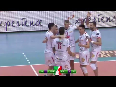 Highlights - Calzedonia Verona -  Lube Civitanova 1-3