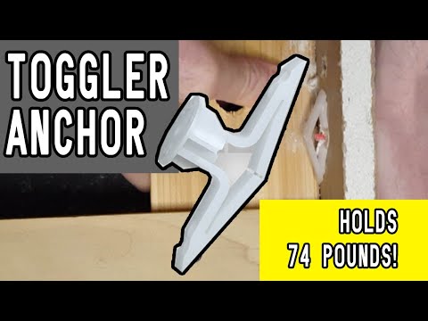 Thumbnail for Toggler Plastic Toggle Anchors / Pop Toggles Installation and Weight Test by TOGG