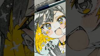 ⚡️毎日アナログ原画制作チャレンジ中！✍🏻 #アナログイラスト #drawing #animeart  #shorts