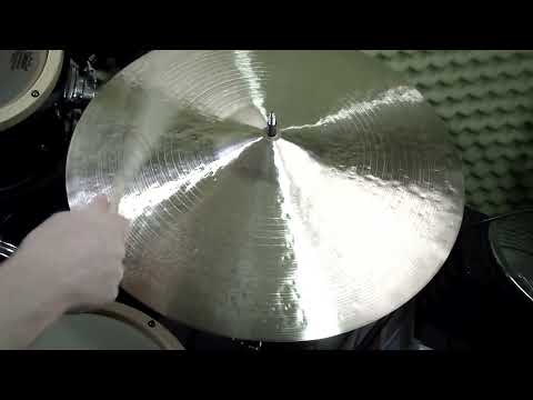 21 Rustico Medium Light Ride, 2231g - Handcrafted cymbals by Craig Lauritsen