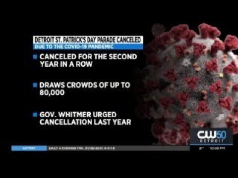 Detroit’s Annual St. Patrick’s Day Parade Canceled For Second Year In A Row