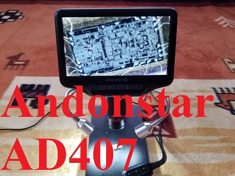 Цифровой USB-микроскоп Andonstar AD407 HDMI
