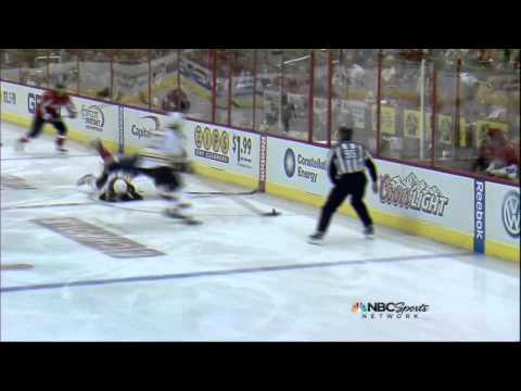 Marcus Johansson goal. Boston Bruins vs Washington Capitals 4/19/12 NHL Hockey