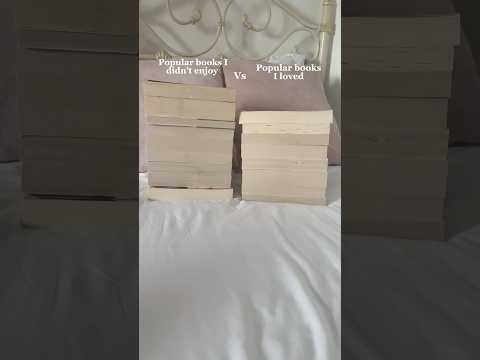 POPULAR books I loved vs didn’t. #booktube #booktok #bookrecs #bookish #books  #bookishthoughts