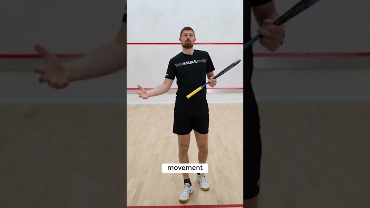 Video thumbnail for Don't rush your movement 💡 Full series "Movement Non-Negotiables" is available on squashskills.com 🎥