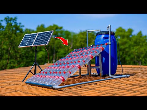 No More Electricity Bills? How to Get Hot Water from PVC Pipes + Plastic Bottles and Save Money!