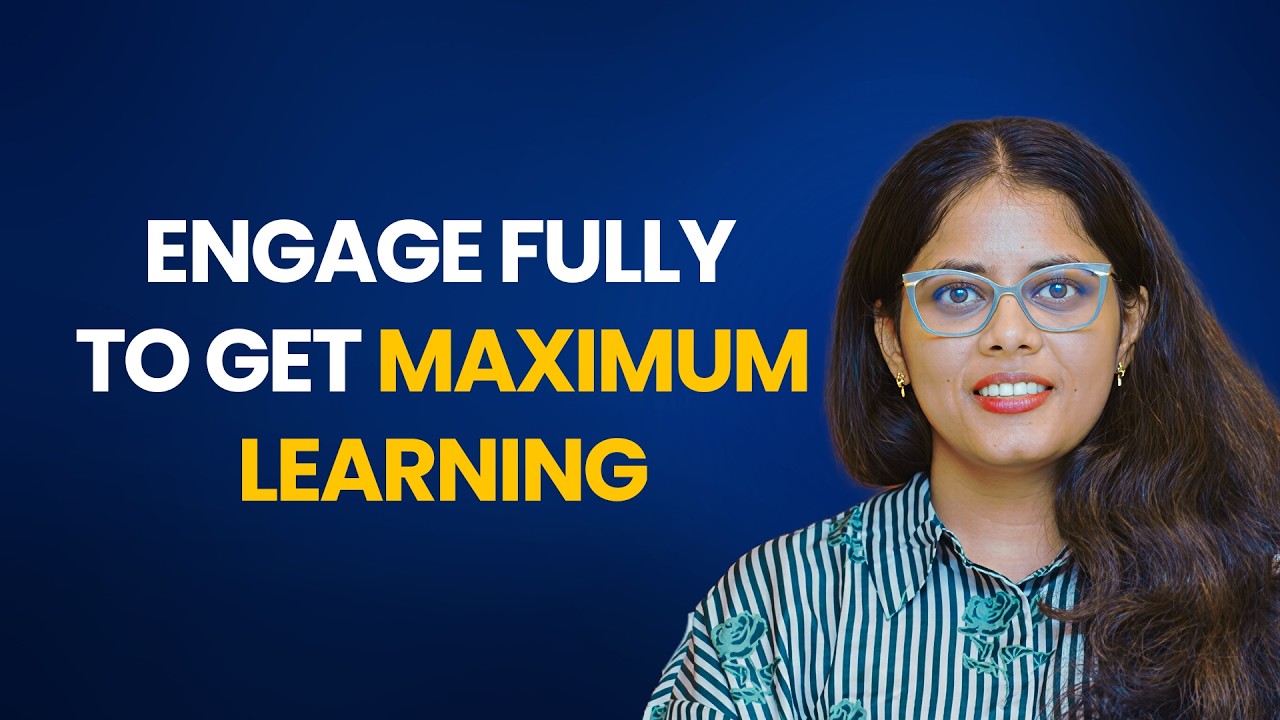 Engage Fully to Get Maximum Learning | Sriharika Nallagorla