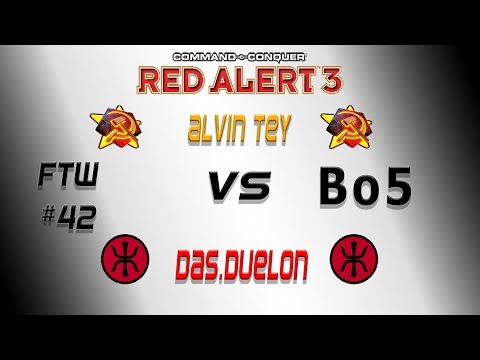 Alvin Tey[S] vs Das.Duelon[E] FTW#42 Semi Final B || Red Alert 3