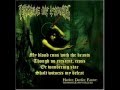 Cradle Of Filth - I Am The Thorn (With Lyrics)