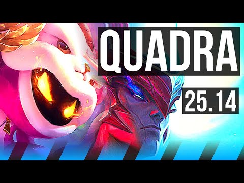 VEIGAR vs YONE (MID) | 14/1/7, Quadra, Legendary | KR Diamond | 25.14