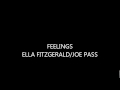 ELLA FITZGERALD AND JOE PASS: FEELINGS ...