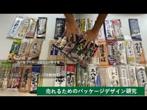 【人文社会科学部】売れるためのパッケージデザイン研究