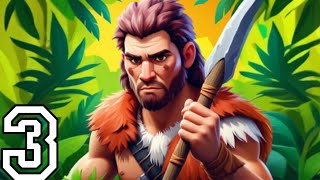 Caveman Life: Prehistoric Gameplay walkthrough part#3 Android raise a dino egg, protect