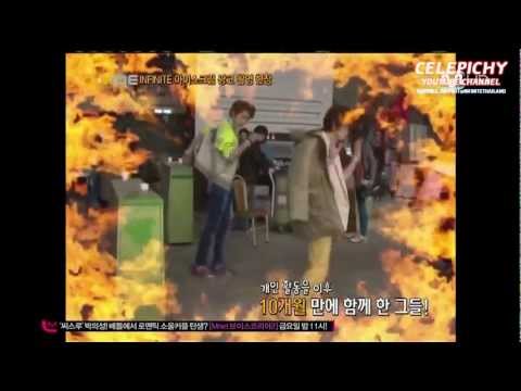 [Thai Sub] 130327 INFINITE MNET Wide Entertainment News Ice Cream CF Filming