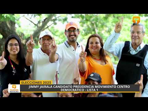 Perfil de Jimmy Jairala Candidato presidencia Movimiento Centro Democrático - Lista 1