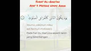 Download lagu Al Qari'ah Ayat 4 Metode Ummi Anak # mp3