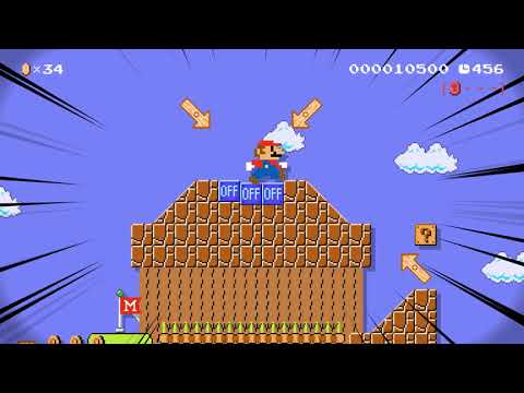 SM64: Tiny Huge Island (Super Mario Maker 2)